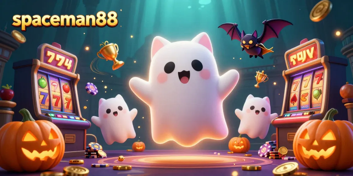 Win big with spaceman88 in a vibrant 3D digital slot game scene featuring exciting characters and symbols.