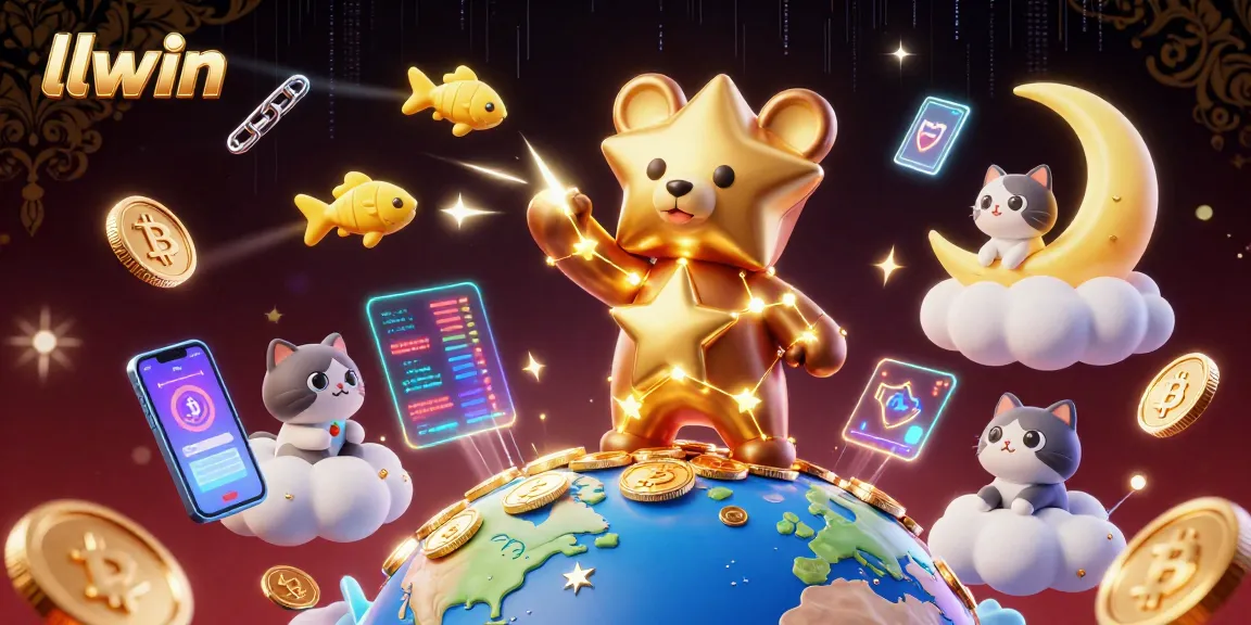 Engage with llwin's vibrant online gaming world, featuring rich casino-inspired elements and digital assets.