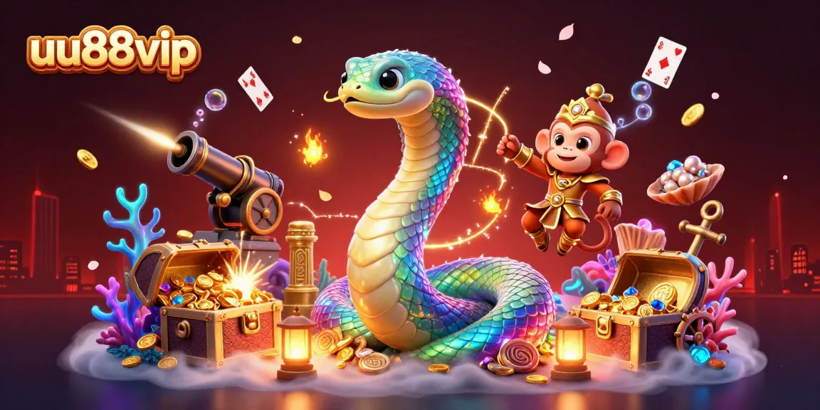 uu88vip offers an experience filled with vibrant characters and dynamic casino themes, showcasing online gaming excitement.