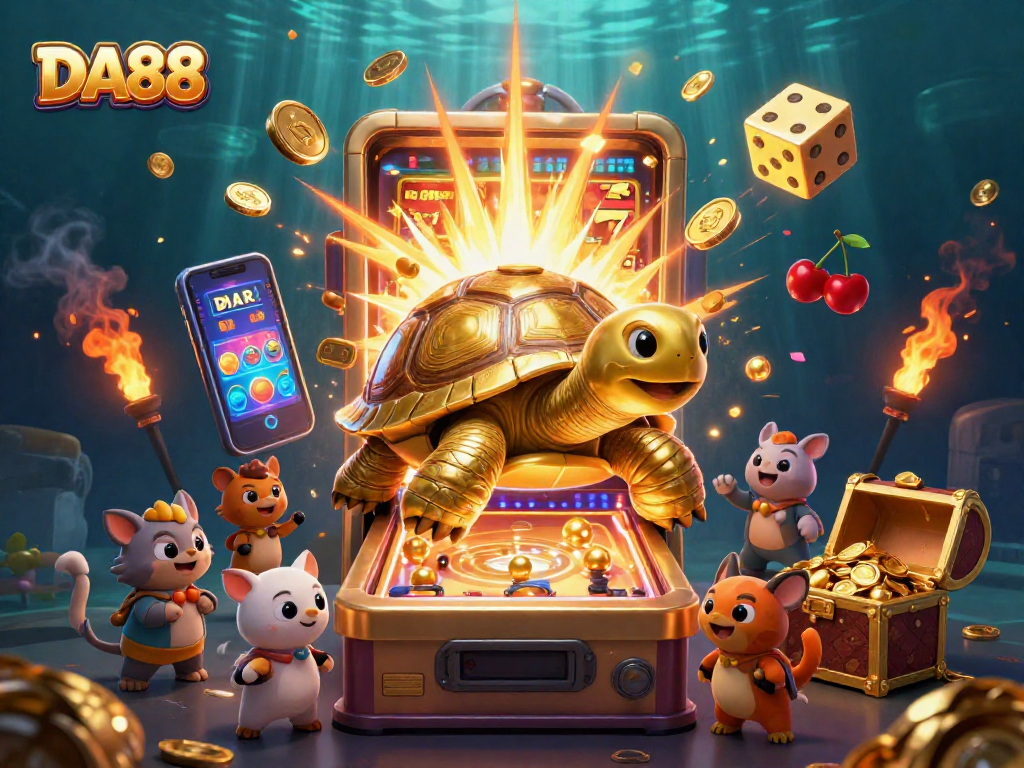 Join the excitement at DA88 with golden games and vibrant slot explosions!