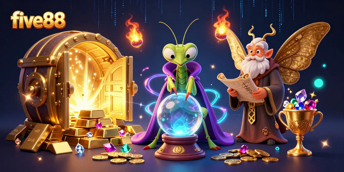 Engage with five88's thrilling casino adventure featuring magical characters and treasures.