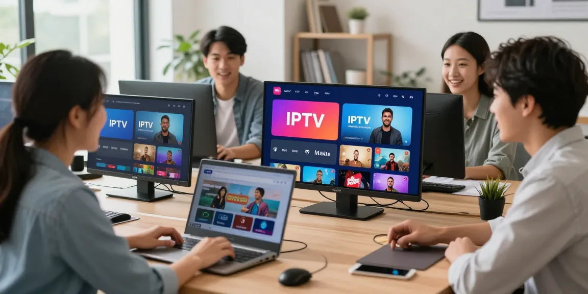 IPTV reseller helping local clients choose quality streaming services, trusted community provider.