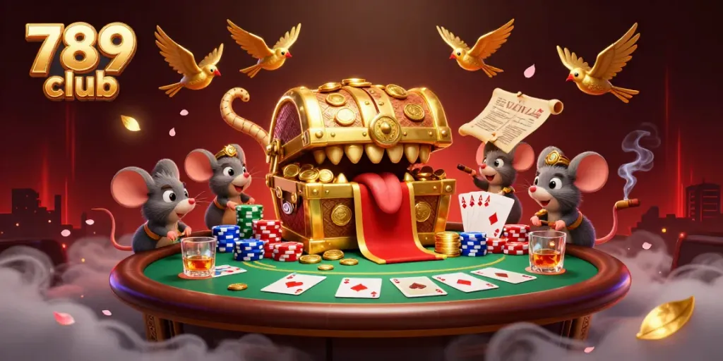 Engage in thrilling gameplay at 789 club with vibrant casino elements full of winning excitement.