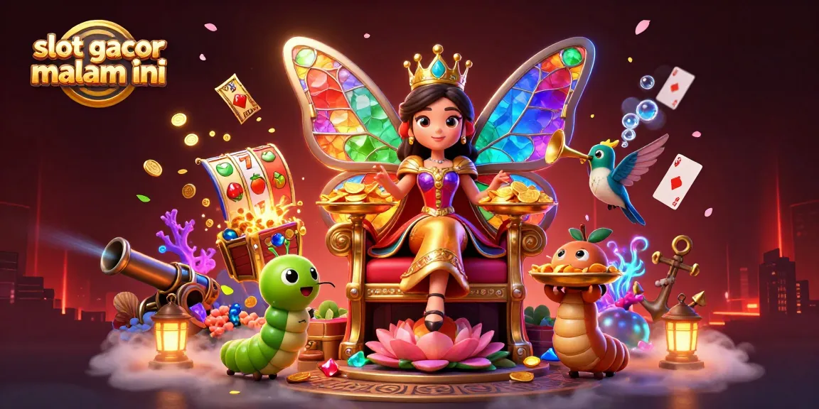 Experience the thrill of slot gacor malam ini with vibrant characters, dynamic game elements, and an exciting casino atmosphere.