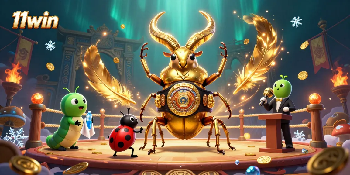 Engage in thrilling bets with 11win's dynamic casino showdown featuring unique characters.